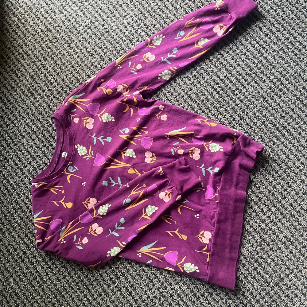 Tea Collection girls floral tunic